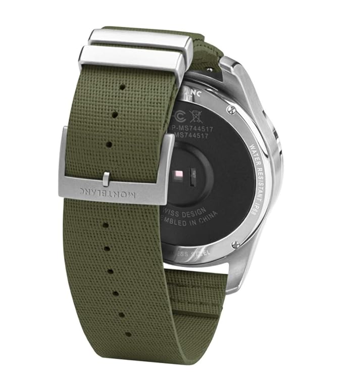 Mont Blanc Summit Smart Watch 46 mm Stainless Steel Case ...