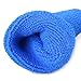 Mallofusa 10 Pack Colorful Sports Basketball Football Absorbent Wristband Sweatbands Party Outdoor Activity (Dark Blue)