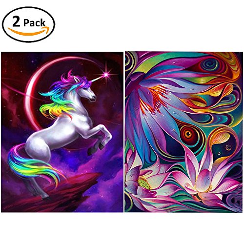Unicorn Paint by Number Kits Kritters in the Mailbox Unicorn DIY