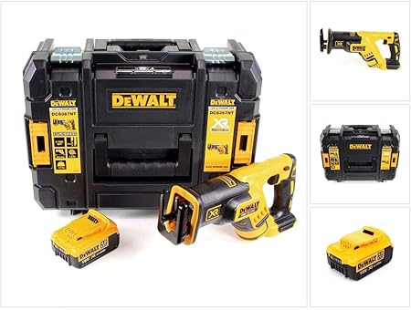 Dewalt Dcs 367 Nt Scie Sabre Sans Fil 18v Brushless Coffret De Transport Tstak 1x Batterie 4 0 Ah Sans Chargeur Amazon Fr Bricolage