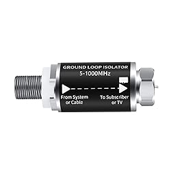 Ground Loop Isolator - Cable TV Audio Isolation