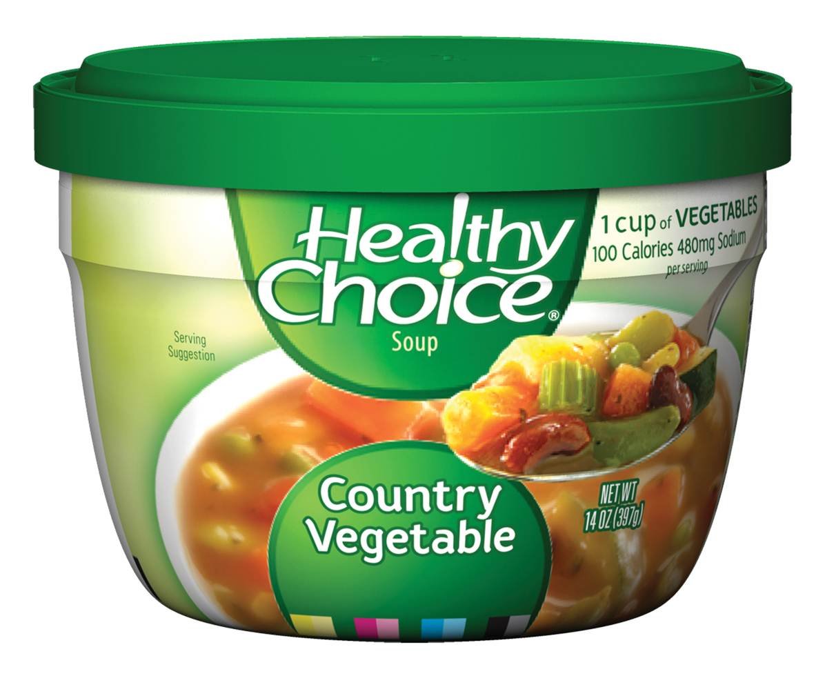 Healthy Choice Country Vegetable Soup, 14Ounce Microwave