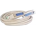 Your Cable Store 10 Foot DB25 25 Pin Serial Port Cable Male/Male RS232