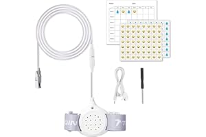 STEHEALTH Bedwetting Alarm, Pee Alarm for Bedwetting, Potty Alarm Bedwetting for Kids with High Sensitivity, 2 Working Modes, Loud Sound & Strong Vibration