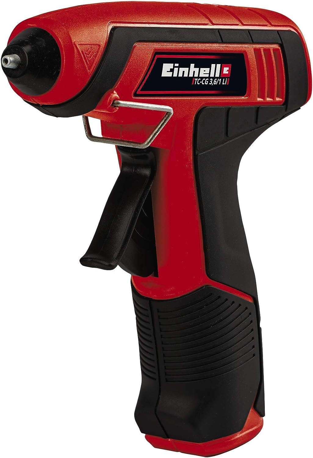 Einhell TC-CG 3,6/1 Li Cordless Hot Glue Gun | Anti-Drip System, 30 Seconds Heat-up Time | Battery Glue Gun for Crafting, DIY, Woodwork, Repair with 4 x 11mm Glue Sticks and Storage Case