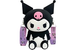 CZZLYJ Kawaii Shoulder Bag, Anime Crossbody bag with Adjustable Shoulder Strap, Cute Wallet Purse With Zipper, Lovely Cartoon Accessories for Grils Gifts