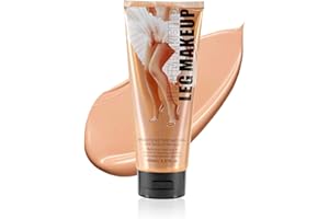 Boobeen Waterproof Leg Makeup Cream, No Transfer Body Concealer, 24-Hour Long-Lasting and Easy to Apply, Smooth & Light Effec