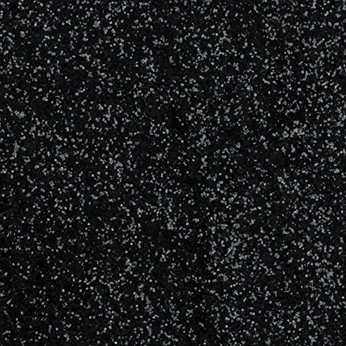 Kit Kraft Extra-Fine Polyester Glitter, Black, 1/2 ounce