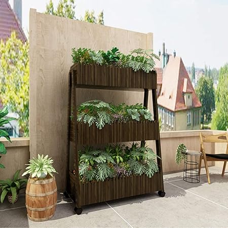 YAHAO Estantería De Macetas Estante Maceta De Plantas Soporte ...