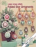 Easy Cross Stitch Folded Star Ornaments (3533) by