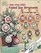 Easy Cross Stitch Folded Star Ornaments (3533) by