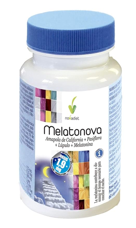 Melatonova 60 cápsulas de Nova Diet: Amazon.es: Salud y cuidado ...