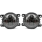 Yunnergo Front Fog Light Assembly Compatible with Impreza 2012-2019/ Outback 2010-2012/ Forester 2014-2017/ WRX & WRX STI 2015-2017 Pair Fog Lamp 33900-T0A-A01 4F9Z15200AA