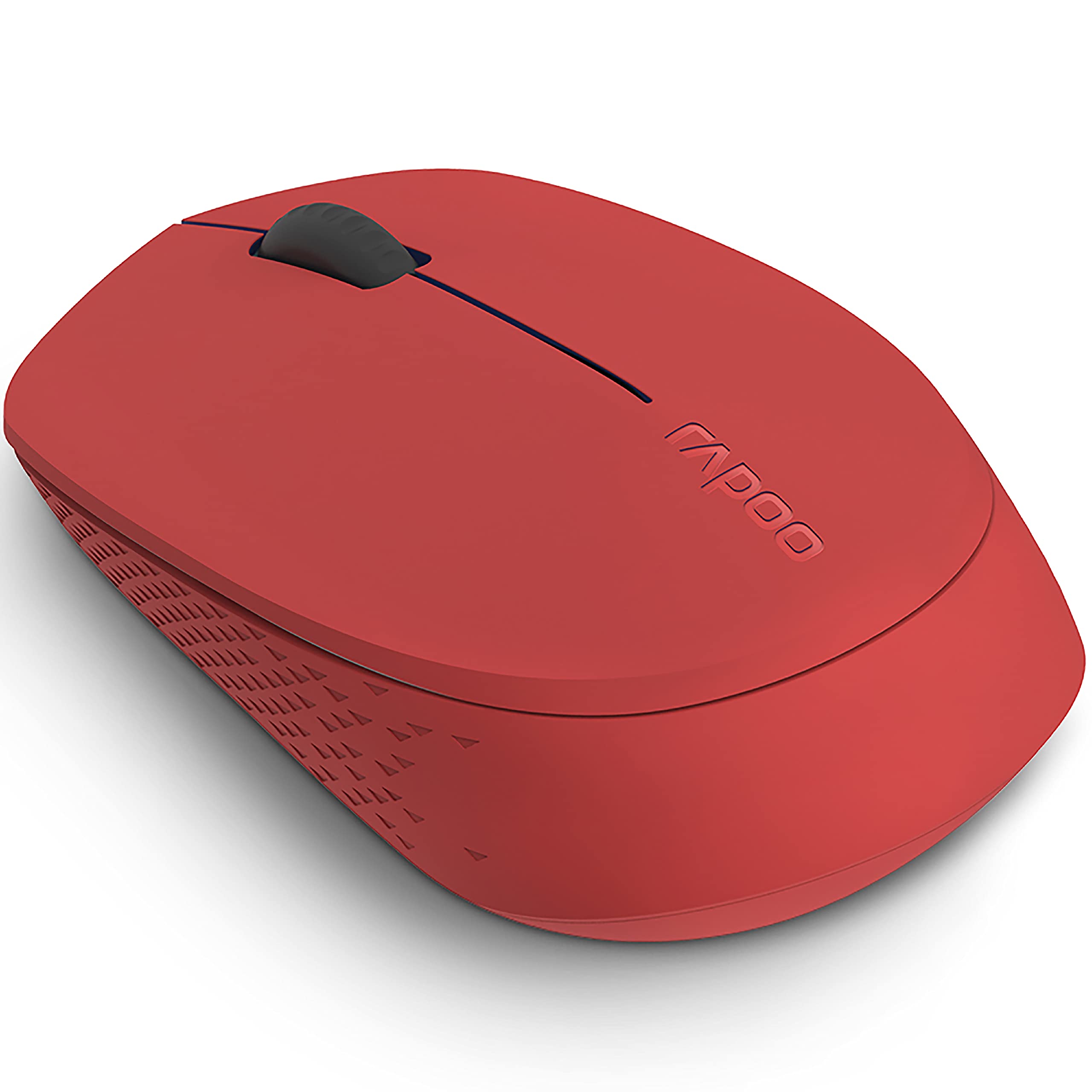Rapoo M100 Multi-mode Wireless Silent Optical Mouse Red,18184