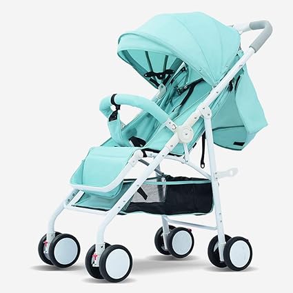 blue stroller for girl