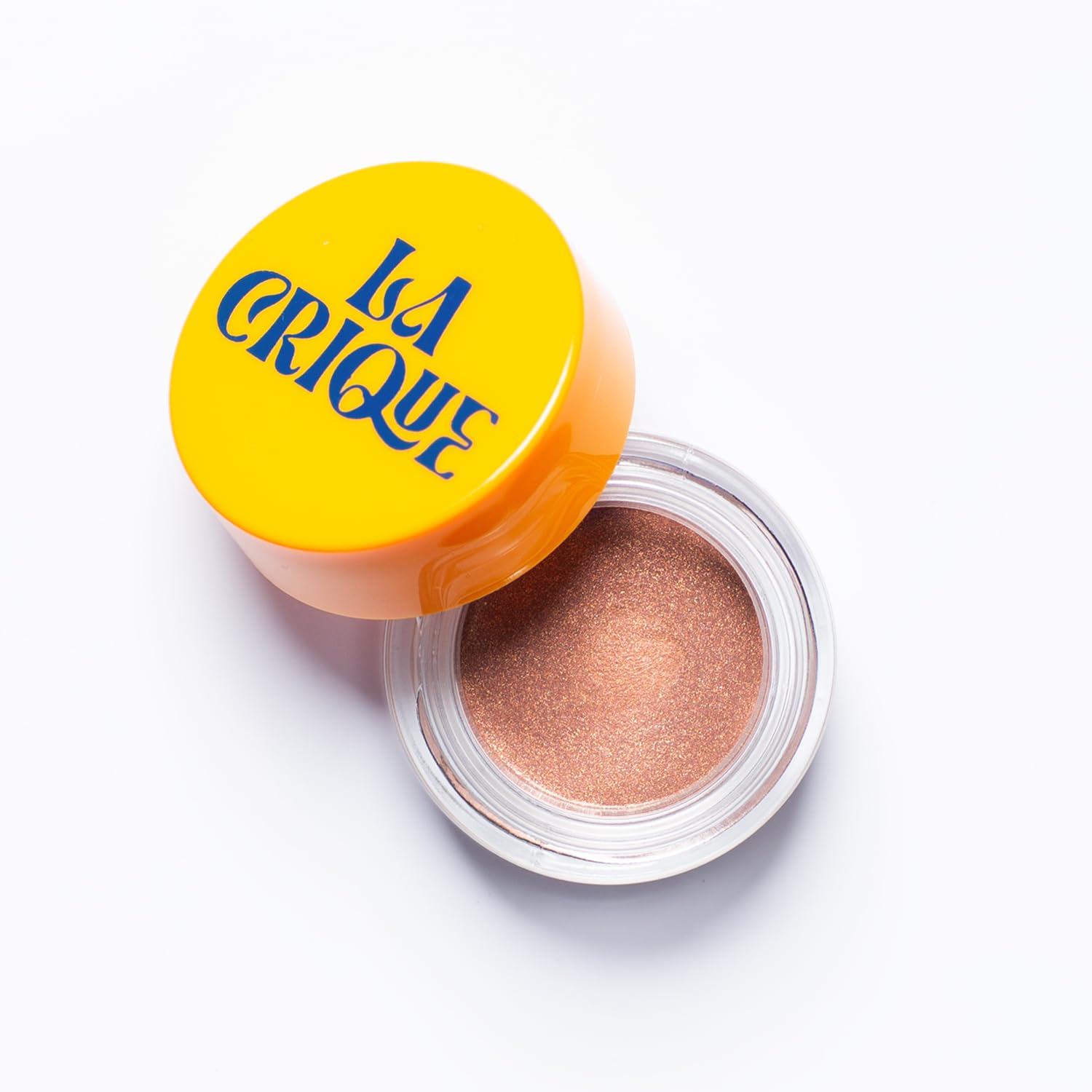 La Crique - Cream Eyeshadow & Highlighter - Infused with Hyaluronic Acid + Calendula Flower - LightWeight Cream Makeup and Skincare - 99% Natural Ingredients - Vegan Make Up - 04 Copper