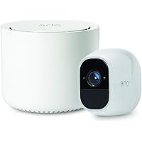 Arlo VMS4120P-100NAS Pro 2 - Wire-Free Home Security Camera with Siren | Rechargeable Battery, Night Vision, 2-Way Audio, Wall Mount | 1 camera kit