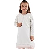 Minora Long Sleeve Bolero, Girls' Knit Cardigan Shrug with One-Button Closure, Baby/Child Cotton Childrens Bolero, Sweater