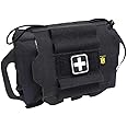 High Speed Gear Reflex IFAK System | Roll and Carrier | Medical Supply Holder (Black)