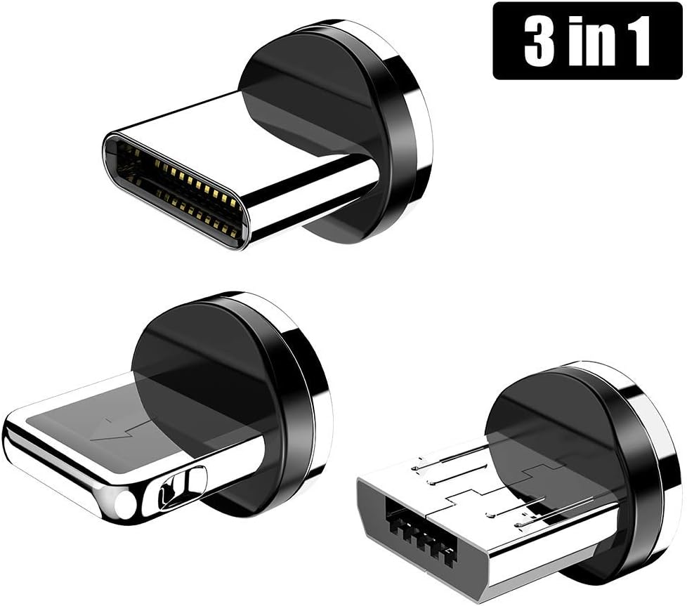 3 Tips, USB Cable Adapter Connector Head i0S, CAFELE 3 Pack