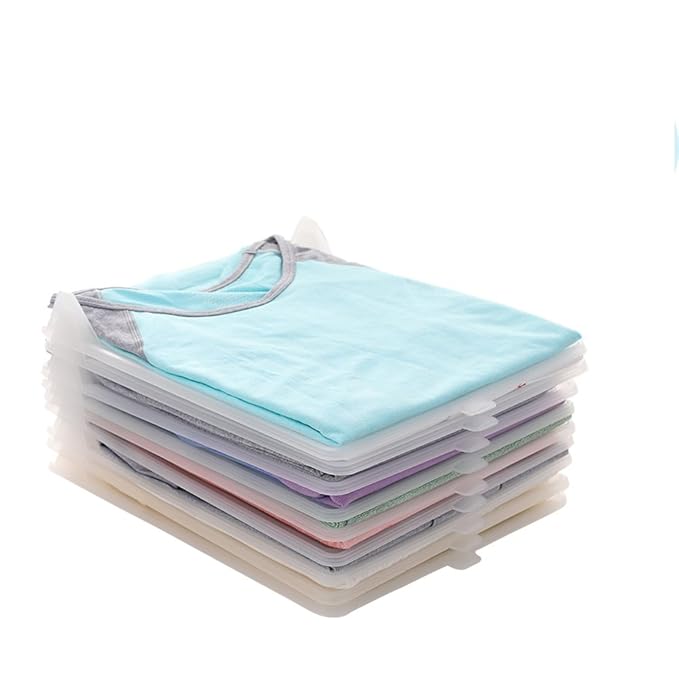 T-MIX Armario Organizador Ropa, Closet Organizer Ropa/Camiseta Ropa Interior, Bandeja 10-Pack