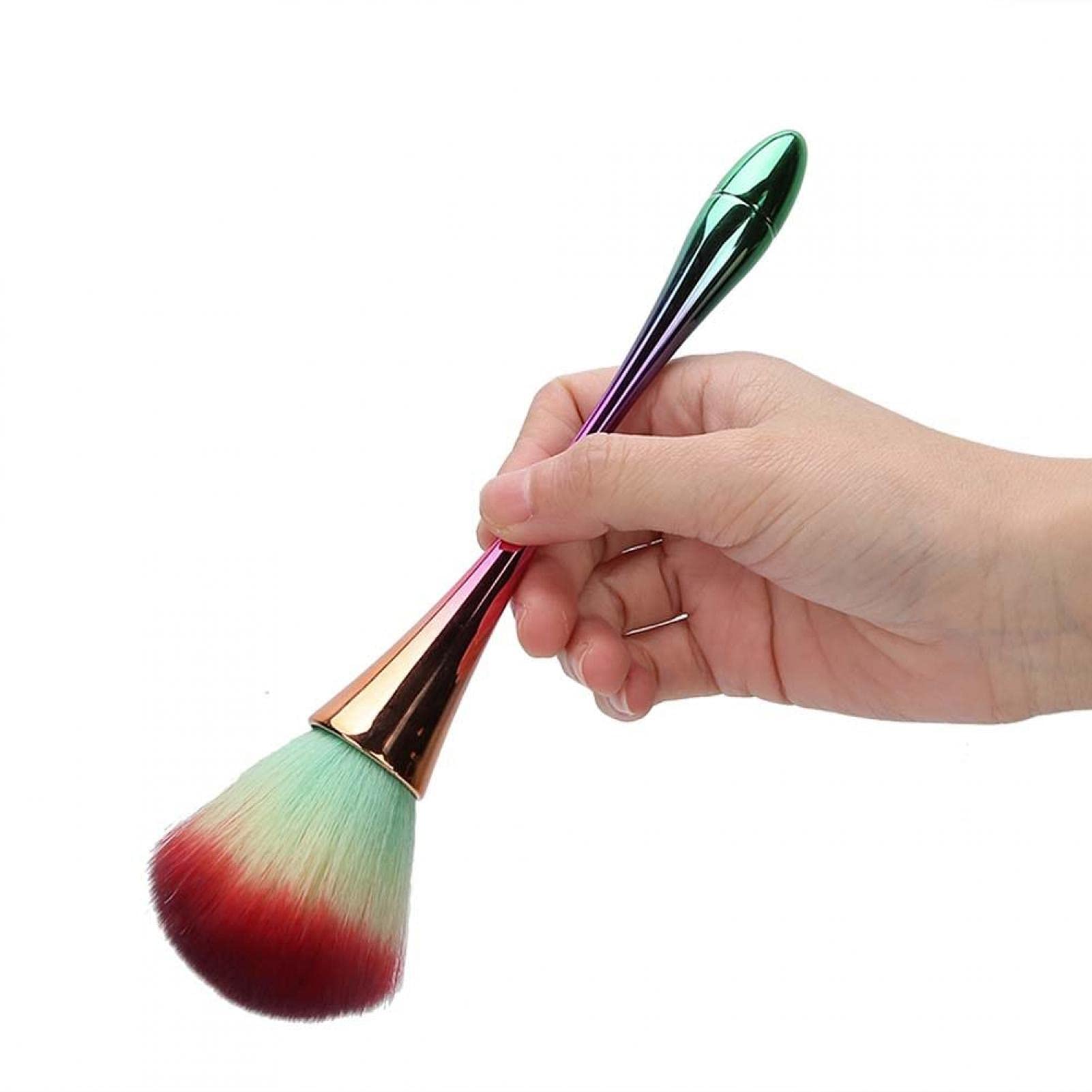 5pcs Nail Dust Cleaning Brush, Soft Hair Nail Art Dust Cleaner Remover Brushes Portable Cosmetic Manicure DIY Tool