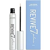 Revive7 Plus Revitalizing Lash Growth Serum for Eyelash Thickness - Serum Brow Enhancer Eyebrow - Lash Enhanced Formula for Longer, Full and Thicker Natural Eyelash, Made in Canada (3 ml)