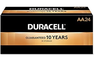 Duracell MN1500BKD Alkaline Battery with Duralock, Size Aa, Shape, (Pack of 144)