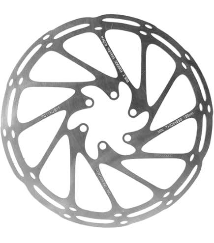 Amazon.com: SRAM HS2 Disc Brake Rotor - 180mm, 6-Bolt, Rounded