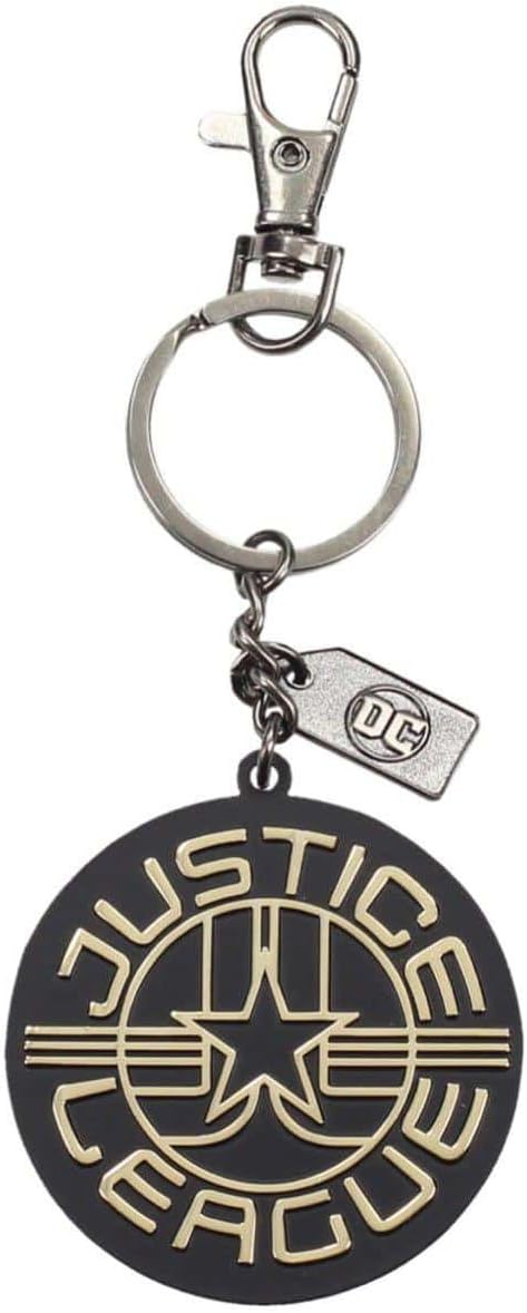 Universe DC Metal Flash Logo Keyring - Gold (SD Toys SDTWRN20928) - Image 3
