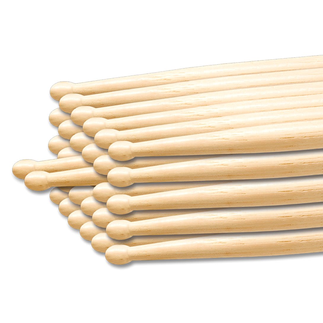Sonix Percussion Plus PP103 Drum Stick Maple 7A - 12 Pairs,Brown