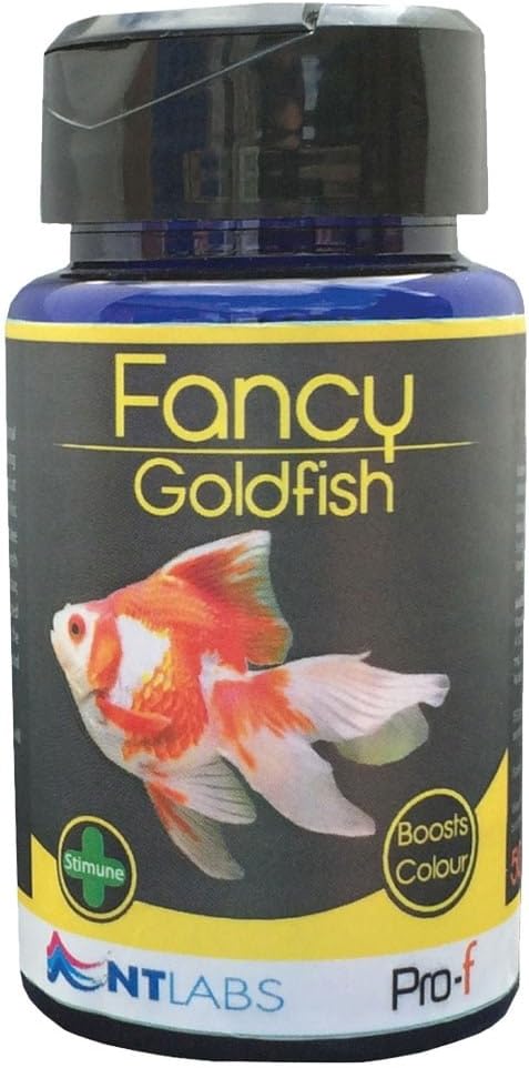 NT Labs Pro-f Fancy Goldfish, Fancy Goldfish Food, Aquarium Fish Food, Slow Sinking Pellet, Nutritious Fish Feed (1.7kg)