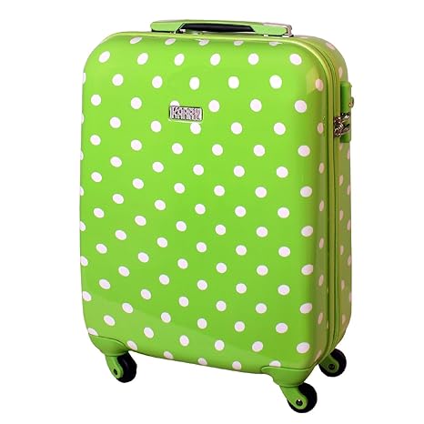 Hartschalen Reise Koffer TSA Ryanair Handgepäck Bordcase 30 Liter Grün 813/818