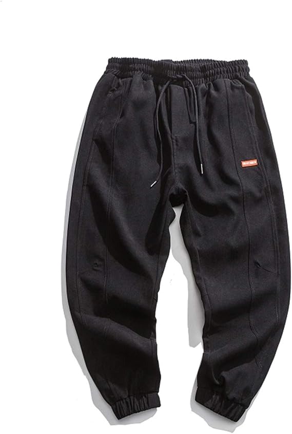 Rrongwn Japanische Ninja Hose Herren - Baggy Yogahose Hip Hop Style