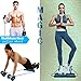 Darhoo Ab Roller Wheel - Ab Wheel Exercise Fitness Equipment - New Upgrade 5-in-1 Multi-Functional Core Ab Workout Abdominal Wheel Machine - Ab Roller Home Gym Equipment for Both Men & Women - Blue