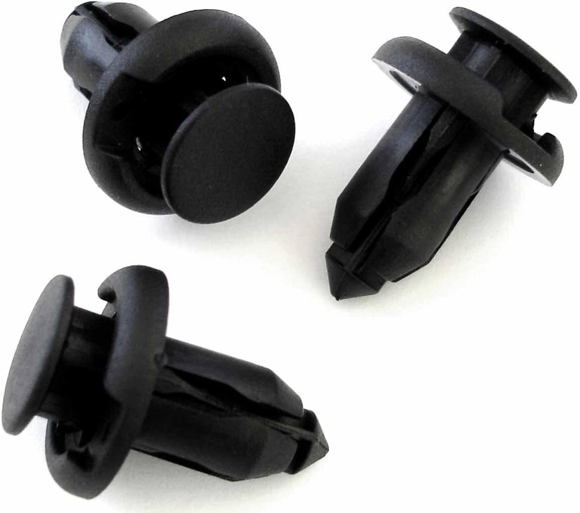 Wadoy Bumper Clip Panel Fastener Trim Clips, Black