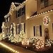 FULLBELL Christmas Lights, Fairy Lights Outdoor 66Ft 200 LED with Memory Modes Controller, Plug in Easter Decor Lights for Bedroom Party Wedding Garden Christmas Tree Indoor Outdoor Decorations