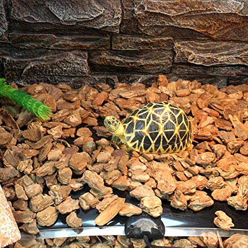 Teepao Reptile Heating Pad, Fish Tank Heating Pad with Power Adjustment Switch 20W Adjustable Reptile Heater Temperature Pet Heat Mat, Terrarium Heater Pad Pet Safety Heating Warmer Pad - L