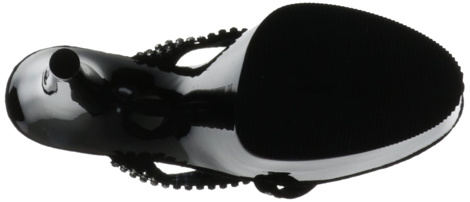 pleaser women's adore-703 thong sandal