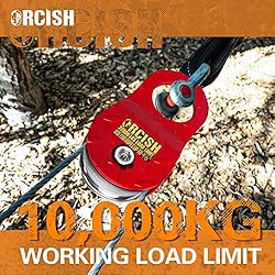 ORCISH 10 Ton Snatch Block, 22,000 LBS Capacity