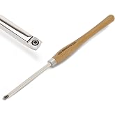 Overall length 23 3/4" Carbide Tipped Rougher Chisel For Woodturning, Beech handle length: 15 1/2", Tool bar length: 8 1/4", with 5 * 15-2.5mm TCT SQUARE BLADE