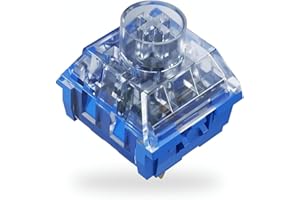 Mciepny Kailh Box Islet Linear Silent Keyboard Switch,for Mechanical Gaming Keyboard,3-Pin 45gf Quiet Pre-Lubed Waterproof Dustproof Switches (Islet 108pcs)