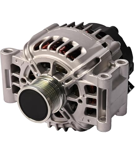 New Alternator fit Ford Fiesta 2011-2019 L4 1.6L 120 A 12 V CW 6-Groove Pulley