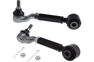 KEYOOG 2Pc Set K100121 Adjustable Rear Upper Control Arm and Ball Joint Assembly Compatible With 2005-2017 Ho-nda Odyssey (11-17 Fit Submodels: EX, EX-L, LX, Only) (OE# 52400SHJA01 MS601183)