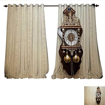 Amazon Com Waterproof Window Curtain An Antique Style Wood