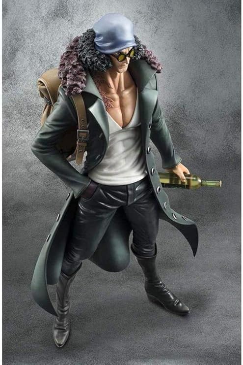 Amazon 海賊アニメのモデルワンピースポートレート Kuzan青キジモデルフィギュアのホーム車の装飾コレクション Kyenui 置物 オブジェ オンライン通販