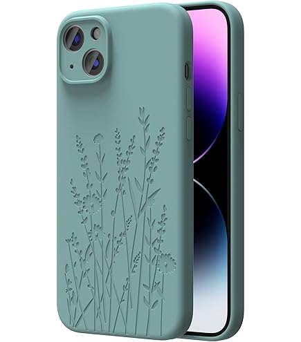 Carveit Funda Protectora Magnética De Madera De Diseñador Para IPhone 14 Pro Max, Grabado De Madera E Incrustaciones De Concha, Compatible Con 14 Pro Max MagSafe (tortuga Marina Y Nogal