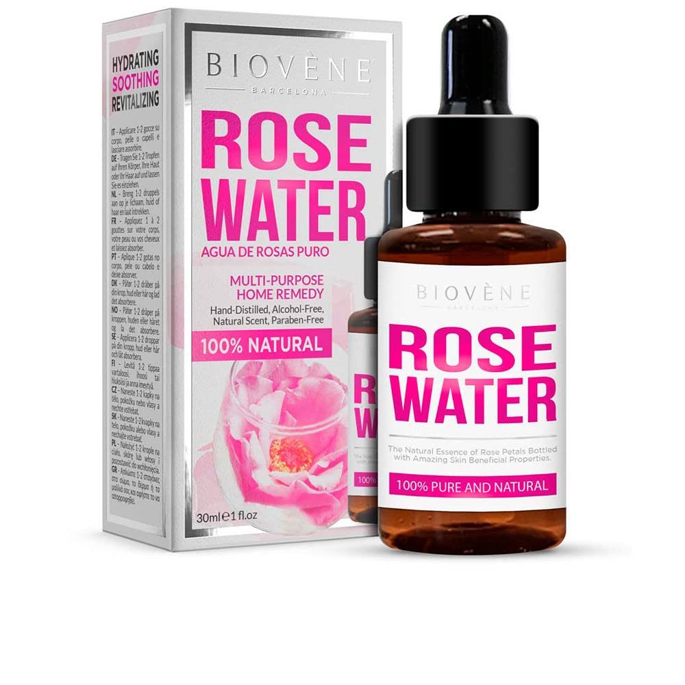 Rose Water Pure and Natural Multi-Purpose Home Remedy 30 ml