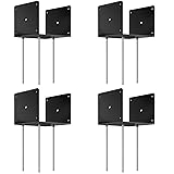 FMhotu 8x8 Concrete Post Base(4 PCS), Deck Post
