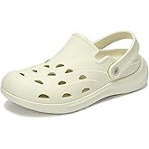 Kricely Clogs for Men with Arch Support Shower Hiking Sandals for Beach Water, Recovery Plantar Fasciitis Orthotic Slides